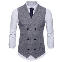 ราคา Waistcoat เกาหลีไซส์ใหญ่ผู้ชายเสื้อกั๊กผู้ชาย เสื้อสูทธุรกิจด้านล่างสลิม สีเทาเข้ม สีเทาอ่อน เสื้อกั๊กเสื้อกั๊กธุรกิจสบาย ๆ (20445802840)