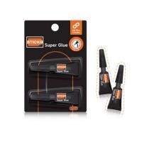 ราคา กาว กาววิทยาศาสตร์ Sticko Super Glue กาวซุปเปอร์กลู ขนาด 1กรัม ตราช้าง บรรจุ 2หลอด แพ็ค จำนวน 1แพ็ค พร้อมส่ง (15590634120)