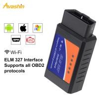 ราคา เครื่องสแกน OBD2 ELM327 V2 1 bt wifi ELM 327เครื่องมือวินิจฉัยรถยนต์ OBD สำหรับ android ios PK vgate เครื่องอ่านรหัส Icar2 (21357415113)