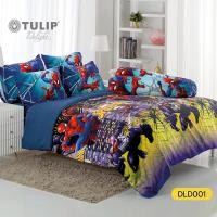 ราคา New TULIP ชุดเครื่องนอน ผ้าปูที่นอน ผ้าห่มนวม รุ่น TULIP Delight พิมพ์ลาย ดิจิตอลปริ้น ลาย Spider man DLD001 ลิขสิทธิ์แท้ Marvel (16858686099)