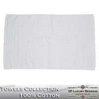 ราคา SP Luxury ผ้าขนหนูเช็ดเท้า Welcome สีขาว 8 ปอนด์ ขนาด 19 x30 พรีเมี่ยมเกรด ผ้าเช็ดเท้า พรมเช็ดเท้า แห้งเร็ว ซับน้ำได้ดี ซักล้างทำความสะอาดได้ง่าย (120591569)