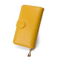 ราคา Women Wallet Leather Card Coin Holder Money Clip Long Clutch Phone Wristlet Trifold Zipper Cash Photo Famous Brand Female Purse (20212155014)