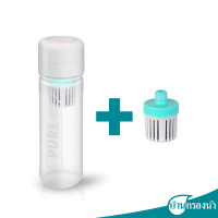 ราคา ขวดกรองน้ำดื่ม แบบพกพา PURE TO GO (21303433607)