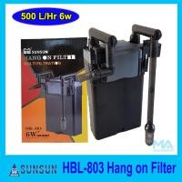 ราคา SUNSUN HBL 803 กรองแขวนข้างตู้ปลา Hang on Filter สำหรับตู้ขนาด 20 24 นิ้ว (529000406)
