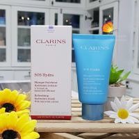 ราคา มาสก์ที่มอบความชุ่มชื้น CLARINS sos comfort nourishing balm mask 75ml sos hydra hydration mask 75ml (18690780862)