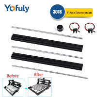 ราคา Yofuly ชุดอัปเกรด3018มืออาชีพ ชุดต่อขยายแกน Y สำหรับ3018ถึง3040 CNC เครื่องแกะสลักเลเซอร์มี2สวิตช์จำกัด (21341728425)