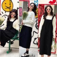 ราคา เซทเสื้อคอกลมแขนยาวทรงปล่อย มาพร้อมกับเอี๊ยมกระโปรงลูกฟูก ชุดเซ็ท ชุดเซต Yunaka (21376468650)