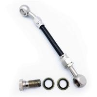 ราคา สายต่อเบรค สายเบรค สายถัก earls สำหรับแฮนด์ยกสูง 12 นิ้ว ความยาวสาย 10นิ้ว สายเบรคระฆังทอง (19854428571)