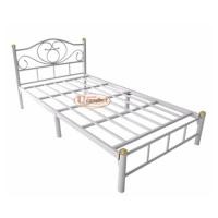 ราคา UComfort เตียงเหล็ก รุ่น Lotus คานระแนงลายบัว โครงสร้างเหล็กทั้งตัว แข็งแร็ง ระบบน็อคดาวน์ ประกอบง่าย เสา 2 นิ้ว สีขาว White (19197483861)