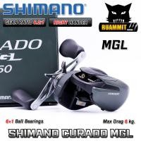 ราคา รอกหยดน้ำ ชิมาโน่ SHIMANO CURADO MGL 150 151 HG มีทั้งหมุนขวาและหมุนซ้าย (18893907020)