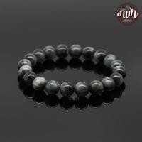 ราคา อาเป่า หินตาเหยี่ยว Eagle Eye ขนาด 10 มิล คัดหิน หินแห่งการมองการณ์ไกล ช่วยให้มองเห็นภาพรวมได้อย่างชัดเจน กำไลหินสี กำไลหินนำโชค หินสีเทา (19287303456)