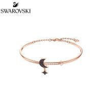 ราคา Swarovski Bracelet DUO Elegant Moon Star Element Adjustable Bracelet Women Bracelet 5429729 (20576848463)