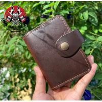 ราคา New กระเป๋าใส่บัตร กระเป๋าใส่นามบัตร กระเป๋าใส่บัตรหนังวัวแท้ กระเป๋าหนัง (16403589726)