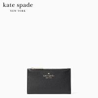 ราคา KATE SPADE NEW YORK LEILA SMALL SLIM BIFOLD WALLET WLR00395 กระเป๋าสตางค์ (18277844587)