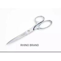 ราคา กรรไกร สแตนเลส RHINO BRAND NO 815 กรรไกรตัดผ้าคุณภาพสูง ขนาด 8 นิ้ว ใบมีดยาว 3 นิ้ว ทำจากSTAINLESS STEEL เกรด A คมและทนทานสูง (2721364830)
