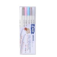 ราคา STA ปากกาสีเมทัลลิค Metallic Paint Pen หัวเล็กขนาด 1 1 5mm ปากกาเขียนกระดาษดำ หมึกสะท้อนแสง ด้ามสีขาวครีม (17754385052)