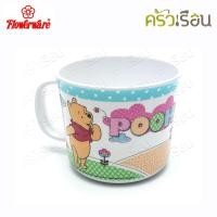 ราคา Flowerware ลาย Pooh Blue Spot white หมีพูห์ พูห์ บลู สปอต ไวท์ ราคาต่อชิ้น ชาม หรือ แก้วน้ำ หรือ ถาดหลุม เมลามีน (20978364692)