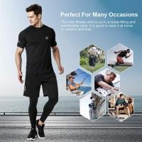 ราคา Lee Bicycleผู้ชายเสื้อแขนสั้นออกกำลังกาย Activewear เสื้อยืดแห้งเร็ว (1038192190)