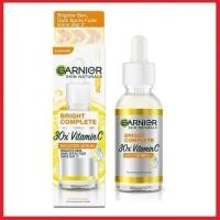 ราคา การ์นิเย่ ไบรท์ คอมพลีท 30X วิตามินซี บูสเตอร์ เซรั่ม Garnier ฺBright Complete 30X Vitamin C Booster Serum 30ml (16446211607)