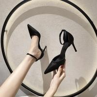 ราคา รองเท้า สไตล์เกาหลี รองเท้าแฟชั่น รองเท้าส้นสูง รองเท้ารัดส้น รองเท้าส้นตึก (18190476296)
