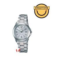ราคา casio ของแท้ประกันศูนย์ นาฬิกาคาสิโอ ผู้หญิง รุ่น LTP 1215A SMILEYTIME ขายแต่ของแท้ ประกันศูนย์cmg c thong (16939994546)