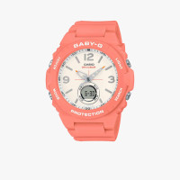 ราคา Baby G นาฬิกาข้อมือผู้หญิง Baby G Standard Cream Dial Black รุ่น BGA 260 4ADR (3649974731)