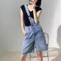 ราคา ชุดเอี๊ยมกางเกงยีนส์ขาสั้นสามส่วน (18775171013)