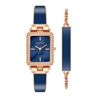 ราคา Anne Klein AK 3898NVST ชุดเซ็ต นาฬิกาข้อมือผู้หญิง สีน้ำเงิน (19489081601)