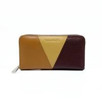 ราคา Benedetti 3907 กระเป๋าสตางค์ กระเป๋าเงิน หนังแท้ลายเม็ด ทรงยาว ซิปฟันเหล็กรอบ สำหรับ ชาย หญิง 4 กลุ่มสี แดง ฟ้า ขาว เบจ ขนาด 19 5 x 10 5 x 3 3 ซม (9812610726)