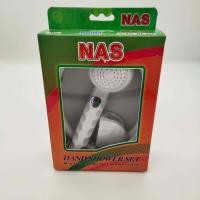 ราคา NAS ชุดฝักบัวอาบน้ำ พร้อมสาย คุณภาพดี สีขาว ผลิตจาก พลาสติก ABS อย่างดี ใช้งานยาวนาน ฝักบัวอาบน้ำ ฝักบัว ฝักบัวแรงดันสูง (6144592780)