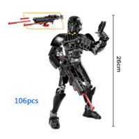 ราคา KSZ star wars figure ชุด ตัวต่อ สตาร์วอร์ darth vader stormtrooper ของเล่นสําหรับเด็ก ข้อต่อขยับได้ DIYโมเดลสตาร์วอร์ส (21268656067)