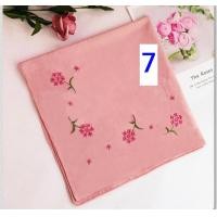 ราคา ผ้าเช็ดหน้า ผืนใหญ่ ผ้าโพกผม ผ้าผูกผม Napkin DIY Embroidery Kit สำหรับมือใหม่ปักง่าย มีคำแนะนำภาษาไทย (18695087812)