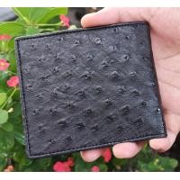 ราคา US กระเป๋าสองพับหนังนกกระจอกเทศ (20998500896)