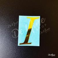 ราคา สติกเกอร์โลหะ สูง 2 5 5 ซม ตัวอักษรภาษาอังกฤษ ตัวใหญ่ A Z สติกเกอร์ตัวอักษร ตัวพิมพ์ใหญ่ (15211863516)