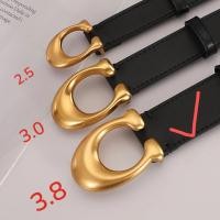 ราคา Athosline Like Coach เข็มขัดหนังผู้หญิงเข็มขัดแฟชั่นหนังแท้พร้อมกล่องของขวัญ (17523860377)