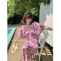 ราคา Mayte Clozet เดรสลายดอกไม้ เดรสลายดอก เดรสคล้องคอ เดรสยาวไปทะเล เดรสลายดอกสวยๆ เดรสไปทะเล เดรสไปทะเลสวยๆ เดรสเซ็กซี่ Pre Order15 30วัน (14454779738)