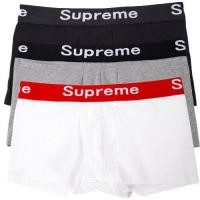 ราคา พร้อมส่ง กางเกงในชาย Supreme 1กล่อง 3ตัว กางเกงในผู้ชาย สุพรีม ทรงBoxer ของแท้ 100 เนื้อนุ่มสบายใส่สบาย (15965076519)