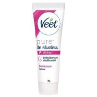 ราคา Veet Pure Shea Butter Cream วีท เพียว ครีมกำจัดขน เชียบัตเตอร์ สูตรไม่มีกลิ่นฉุน สำหรับผิวธรรมดา ขนาด 25 g จำนวน 1 หลอด (21358383816)