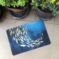 ราคา พรมเช็ดเท้ายางพาราลายหินญี่ปุ่น ซับน้ำดีที่สุด พรมเช็ดเท้าขนาด40x60CM แห้งเร็ว พรมห้องน้ำ (14588024982)