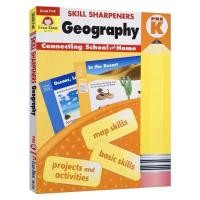 ราคา Evan Moor Skill Sharpeners Geography PreK Grade K Grade 1 Grade 2 Grade3 (10451889629)