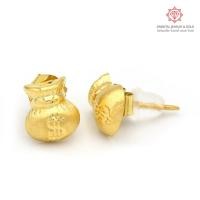ราคา OJ GOLD ต่างหูทองแท้ 90 ถุงทอง ขายได้ จำนำได้ พร้อมใบรับประกัน ต่างหูทอง ต่างหูทองคำแท้ ต่างหู (635656302)