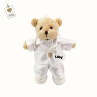 ราคา TEDDY HOUSE Aroma Teddy Bride and Groom aroma คุู่บ่าวสาว หมีหอม ของขวัญแต่งงาน สกรีนชื่อได้ (17475206167)