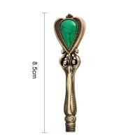 ราคา 1ชิ้นที่ปิดผนึกด้วยขี้ผึ้งด้ามโลหะสำหรับตราประทับขี้ผึ้งแสตมป์แว๊กซ์ปิดผนึกแบบย้อนยุคที่จับได้แบบมายากล (21171011838)