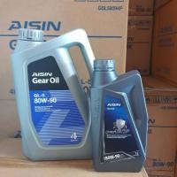ราคา น้ำมันเกียร์ธรรมดาและเฟืองท้าย AISIN GL 5 SAE 80W 90 ปริมาณ 4 1 ลิตร (1534570099)