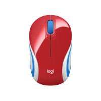 ราคา LOGITECH M187 ULTRA PORTABLE MINI WIRELESS MOUSE เมาส์ไร้สาย RED Blue Black White Warranty 3Year By Synnex (21092360752)
