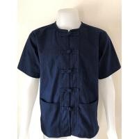 ราคา เสื้อม่อฮ่อม คอกลม กระดุมจีน แขนสั้น เนื้อผ้าเกรดคุณภาพอย่างดี (19145815494)