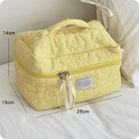 ราคา Ins กระเป๋าเครื่องสําอาง กระเป๋าแต่งหน้า กระเป๋าจัดระเบียบ สีแคนดี้ กระเป๋าเครื่องสําอางค์ กระเป๋าเครื่องสําอางค์ KKHOME (18219295259)