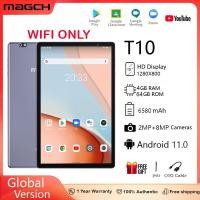ราคา MAGCH Tab แท็บ T10 Y103 10 1นิ้วแอนดรอยด์11 6580MAh 4GB RAM 64GB รอม4G WIFI คอมพิวเตอร์แท็ปเล็ต LTE Wifi และบลูทูธรองรับกล้อง8MP OTG แท็บเล็ตเด็ก2023ใหม่ (18298937856)
