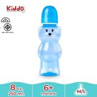 ราคา ถูกและดี l Kiddo ขวดนม หมี เป็ด กบ ขนาด 8 oz ขวดนมคอแคบ ขวดใส่น้ำนม พร้อมส่ง (14536129830)