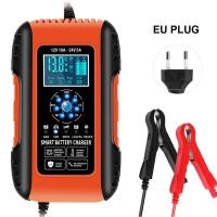 ราคา เครื่องชาร์จแบตเตอรี่รถยนต์ E FAST 12V 10A 24V 5A เครื่องชาร์จแบตเตอรี่อัตโนมัติอัจฉริยะแบบพกพาสำหรับรถจักรยานยนต์รถยนต์ (21170804163)
